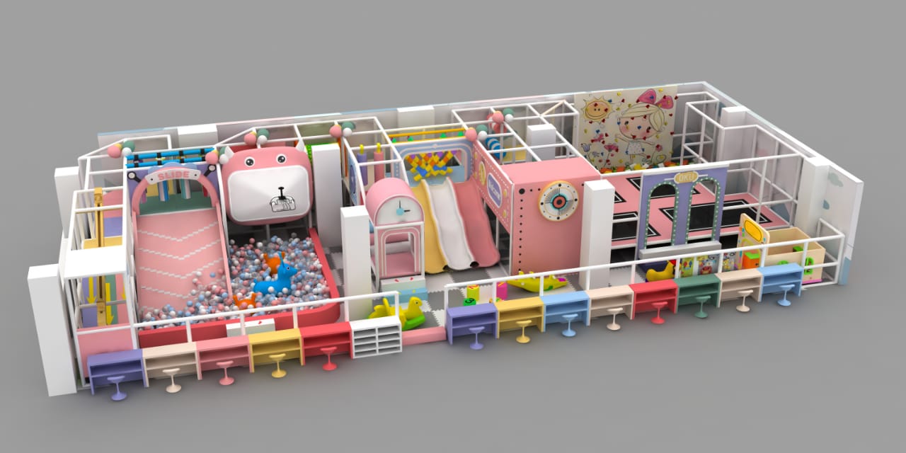 Customized Theme Kids Play Area