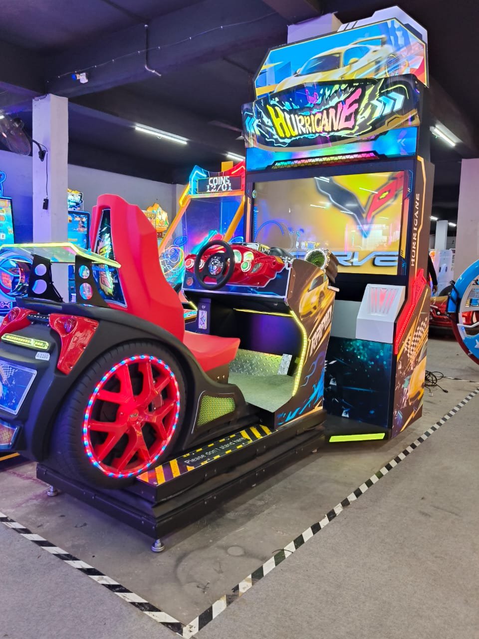 Car Racing Hurricane – Simulator 55″ 1 PL