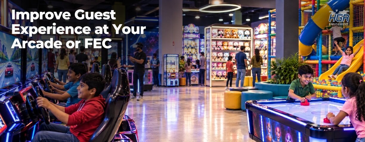How to Improve Guest Experience at Your Arcade or FEC: Equipment and Setup Guide (India)