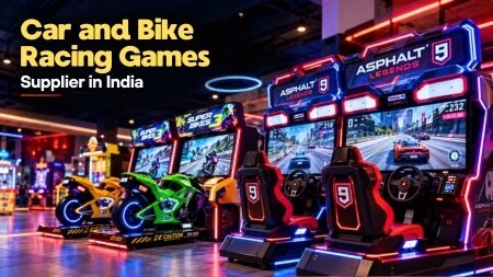 Car Racing and Bike Racing Games Supplier in India: Machines for Every Game Zone